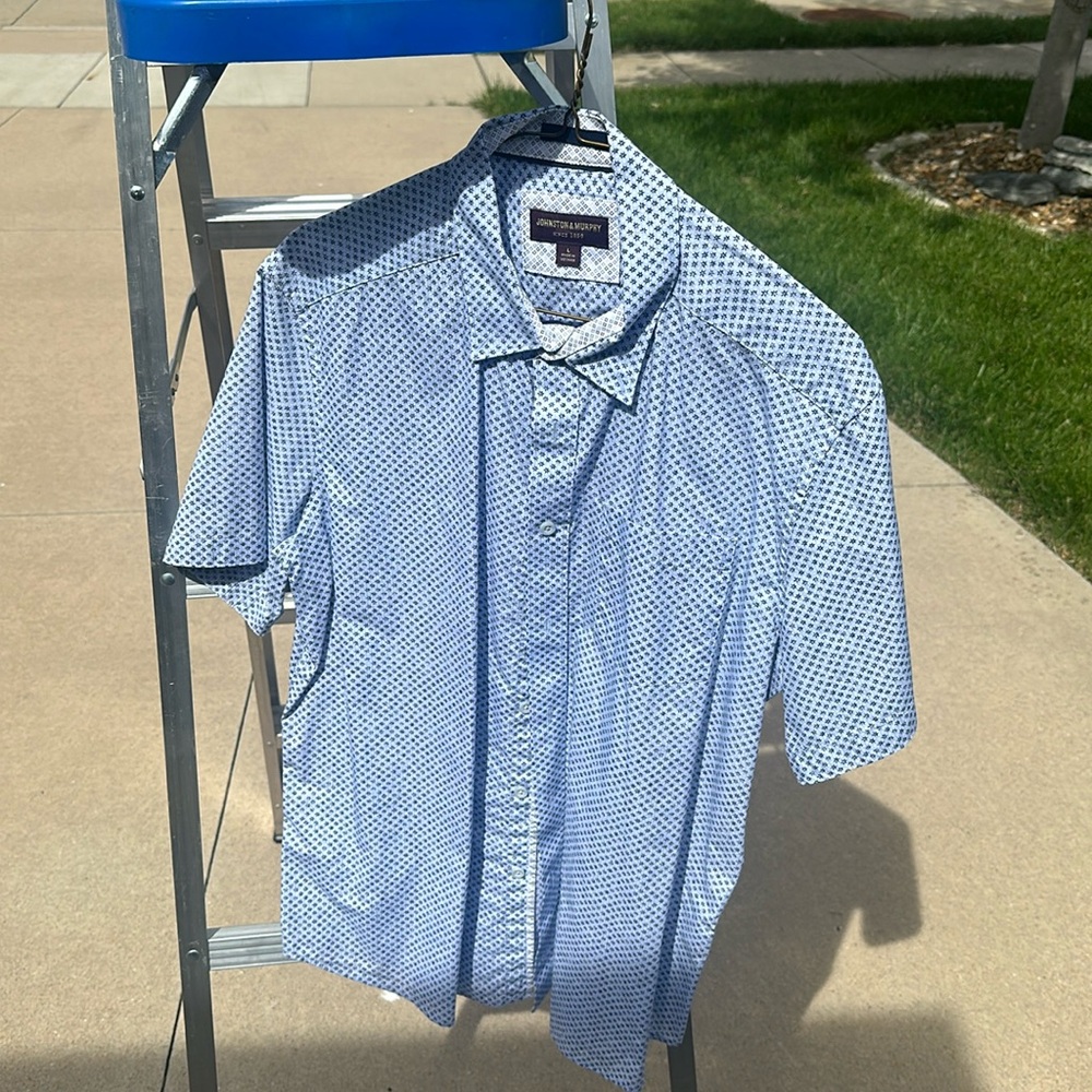 Johnston & Murphy Short Sleeve Shirt